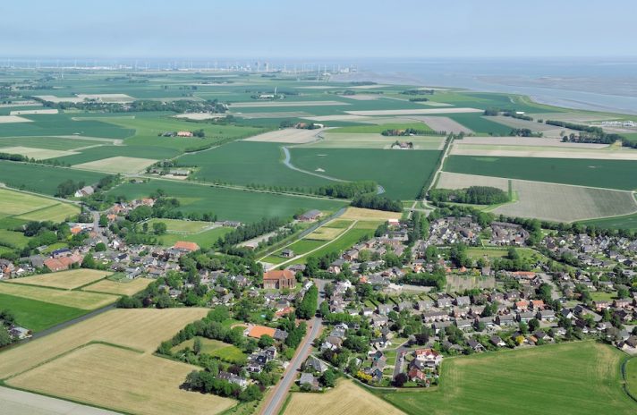 Luchtfoto van Holwierde
